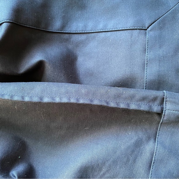 NWOT EVERLANE Navy BlueButton Front A-Line Skirt size 2 - Picture 9 of 9